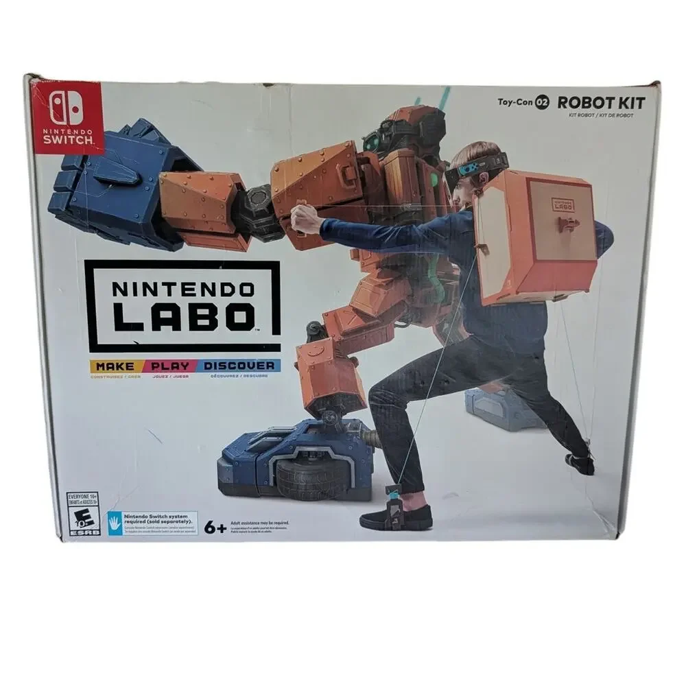 Nintendo Labo Toy-Con 2 Robot Kit Nintedo Switch 2018 New Open Box